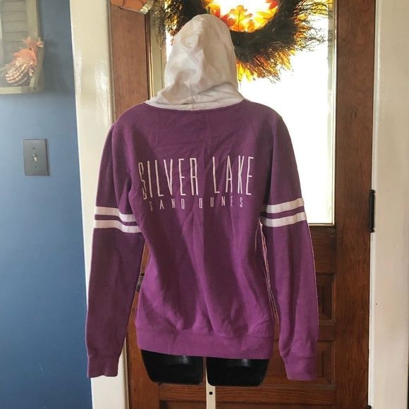 783 Weekend Wear Silver Lake Sand Dunes Hooded Sweatshirt - Picture 2 of 8
